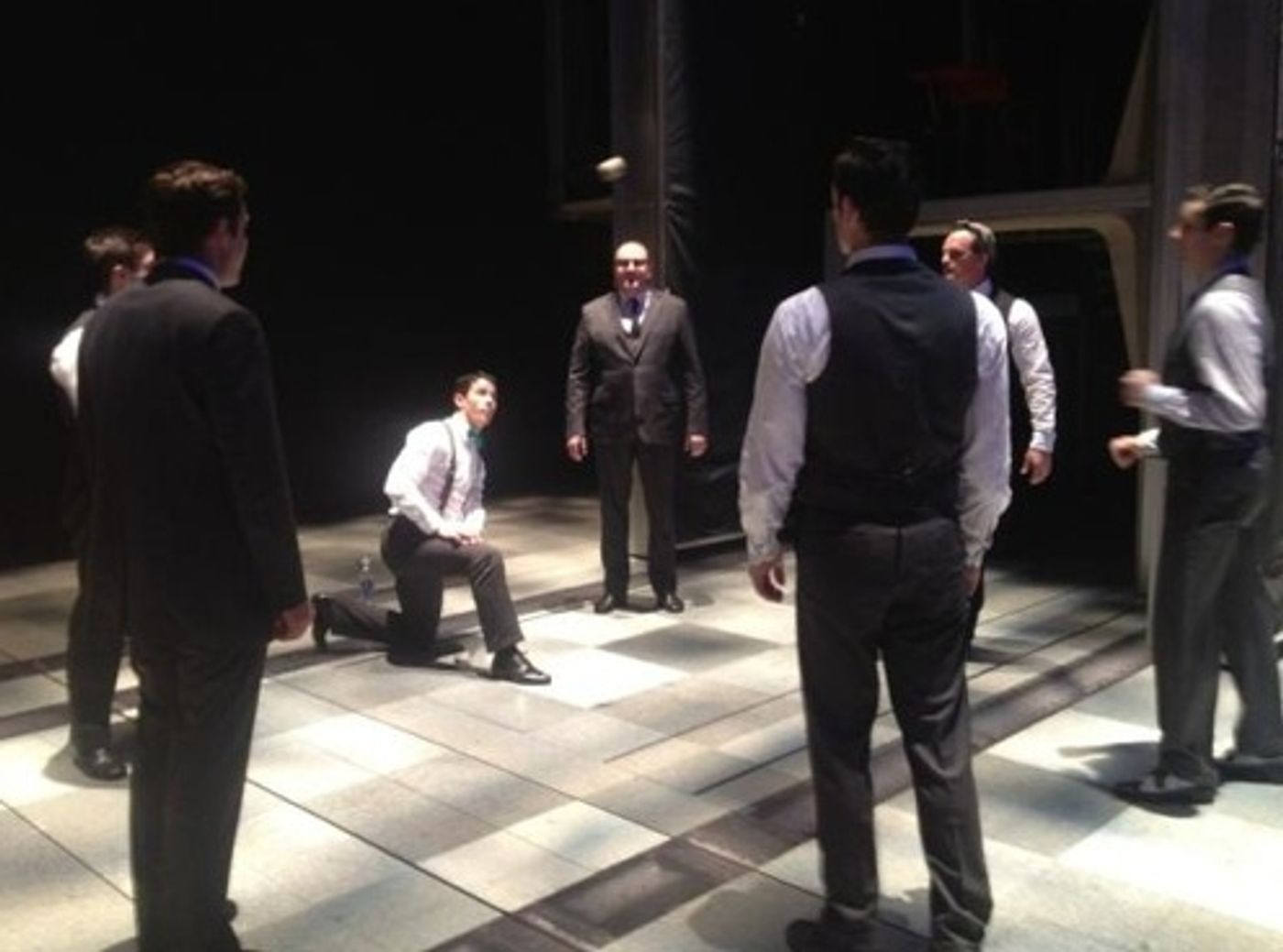 Photo Flash: Broadway Stars Max Von Essen, Steve Kazee et al. Tweet Saturday Intermission - All the Photos!  Image