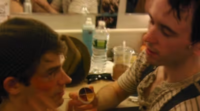 NEWSIES' Andrew Keenan-Bolger and Garett Hawe ‏ 
 Photo