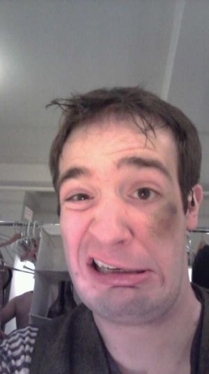 NEWSIES' Evan Kasprzak &#8207;
 Photo