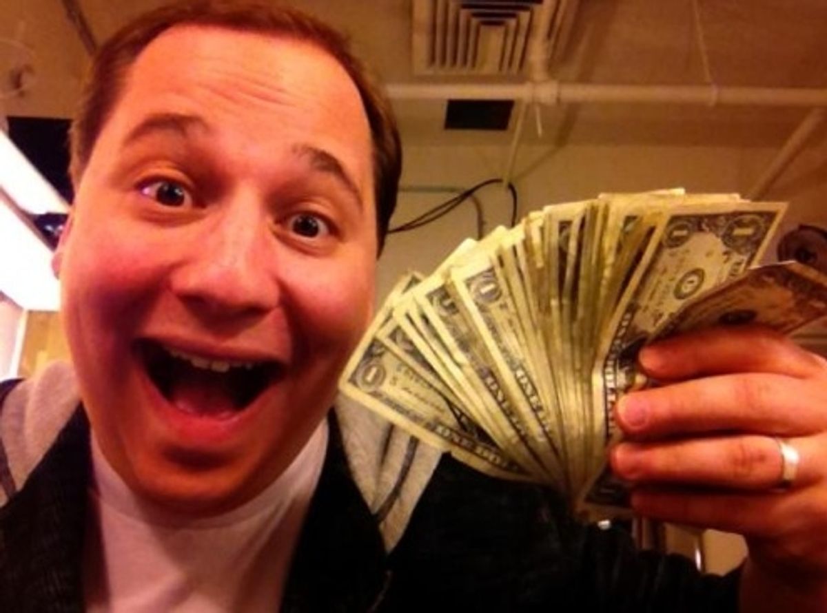 THE BOOK OF MORMON and SUBMISSIONS ONLY's Jared Gertner
 at 