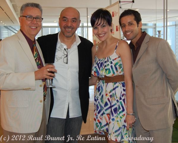 Dan Guerrero, Raul Espinoza, Denisse Ambert and Luis Salgado
 Photo