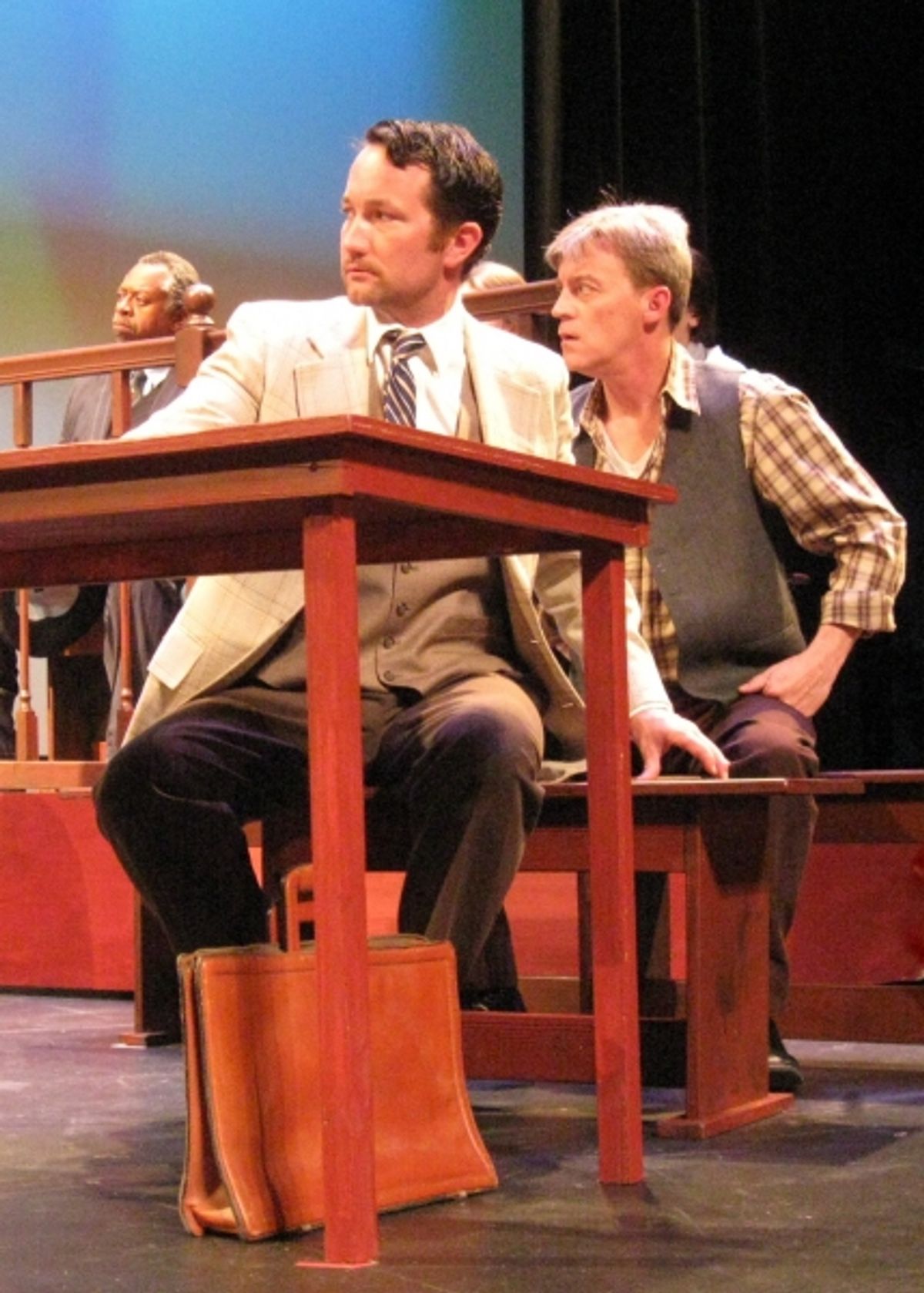 Lewis Tucker, Drew Fitzsimmons, Harold Dershimer at 