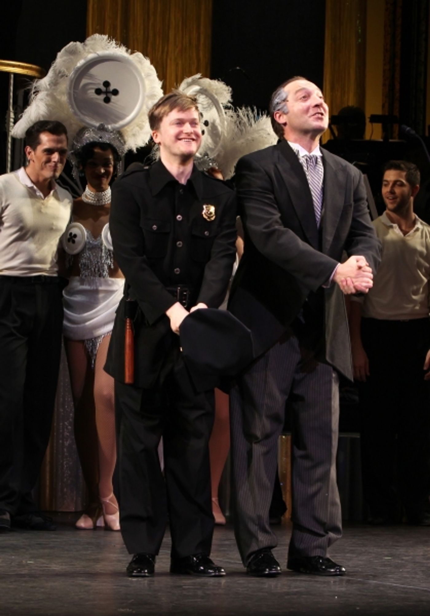 Photo Coverage: Megan Hilty & Rachel York in The GENTLEMEN PREFER BLONDES Curtain Call  Image