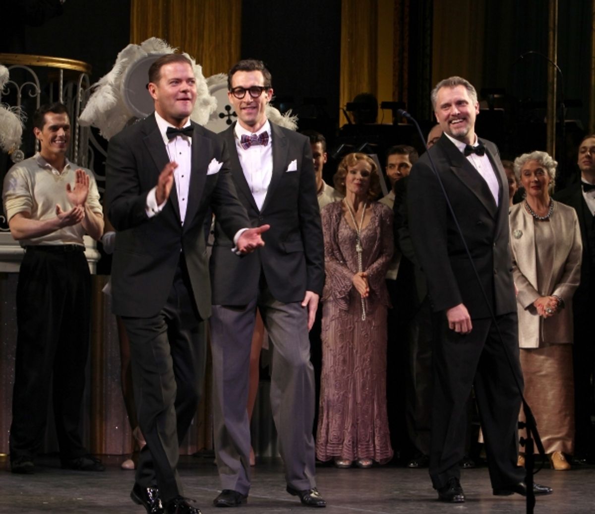 Clark Thorell, Aaron Lazar & Stephen R. Buntrock at 