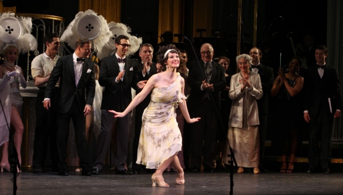 Photo Coverage: Megan Hilty & Rachel York in The GENTLEMEN PREFER BLONDES Curtain Call  Image
