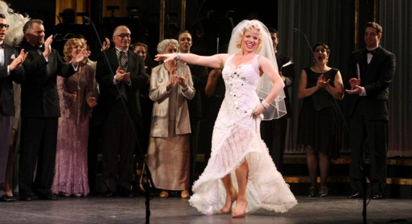 Photo Coverage: Megan Hilty & Rachel York in The GENTLEMEN PREFER BLONDES Curtain Call  Image