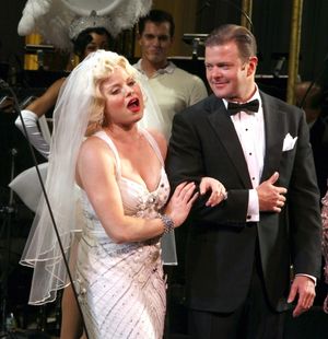 Megan Hilty & Clarke Thorell @ BroadwayWorld Megan Hilty & Clarke Thorell Photo