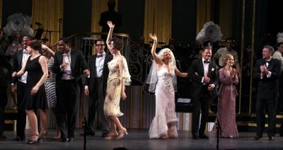 Aaron Lazar, Rachel York, Megan Hilty, Clarke Thorell, Deborah Rush, Stephen R. Buntr Photo