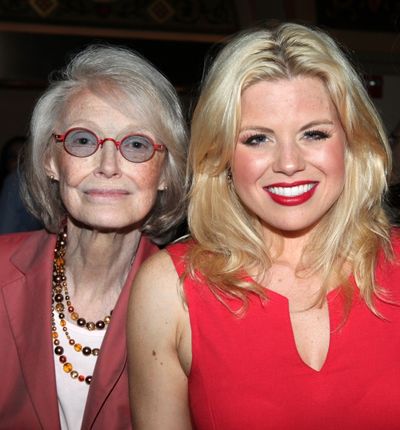 Margaret Styne & Megan Hilty Photo