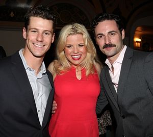 Luke Hawkins, Megan Hilty & Max von Essen Photo