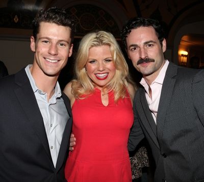 Luke Hawkins, Megan Hilty & Max von Essen Photo