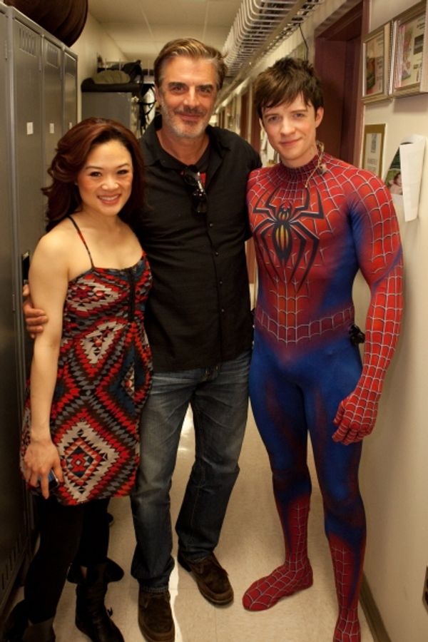 Chris Noth with Kristen Faith Oei and Matthew James Thomas Photo