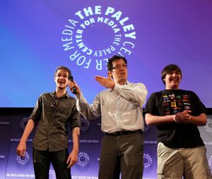John Tartaglia (center) with Joshua McWater and JT Diaz Photo
