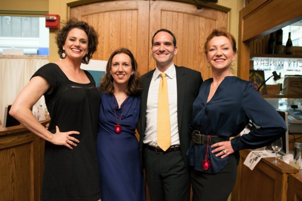 Cady Huffman, Page 73 Executive Directors Liz Jones and Asher Richelli and Julie White  at 