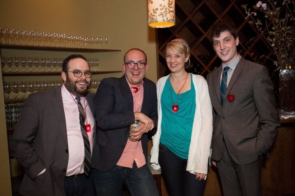 Matt Schatz, Robert Askins, Heidi Schreck, and Max Posner Photo