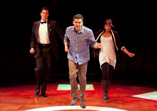 Heath Calvert as Byron, Adam Kantor as Jeff and Nicole Lewis as Nina  Photo