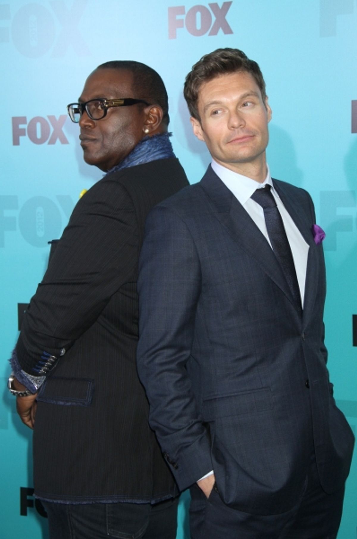 Randy Jackson and Ryan Seacrest
 at 