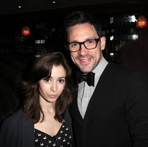 Cristin Milioti & Steve Kazee @ BroadwayWorld Cristin Milioti & Steve Kazee Photo