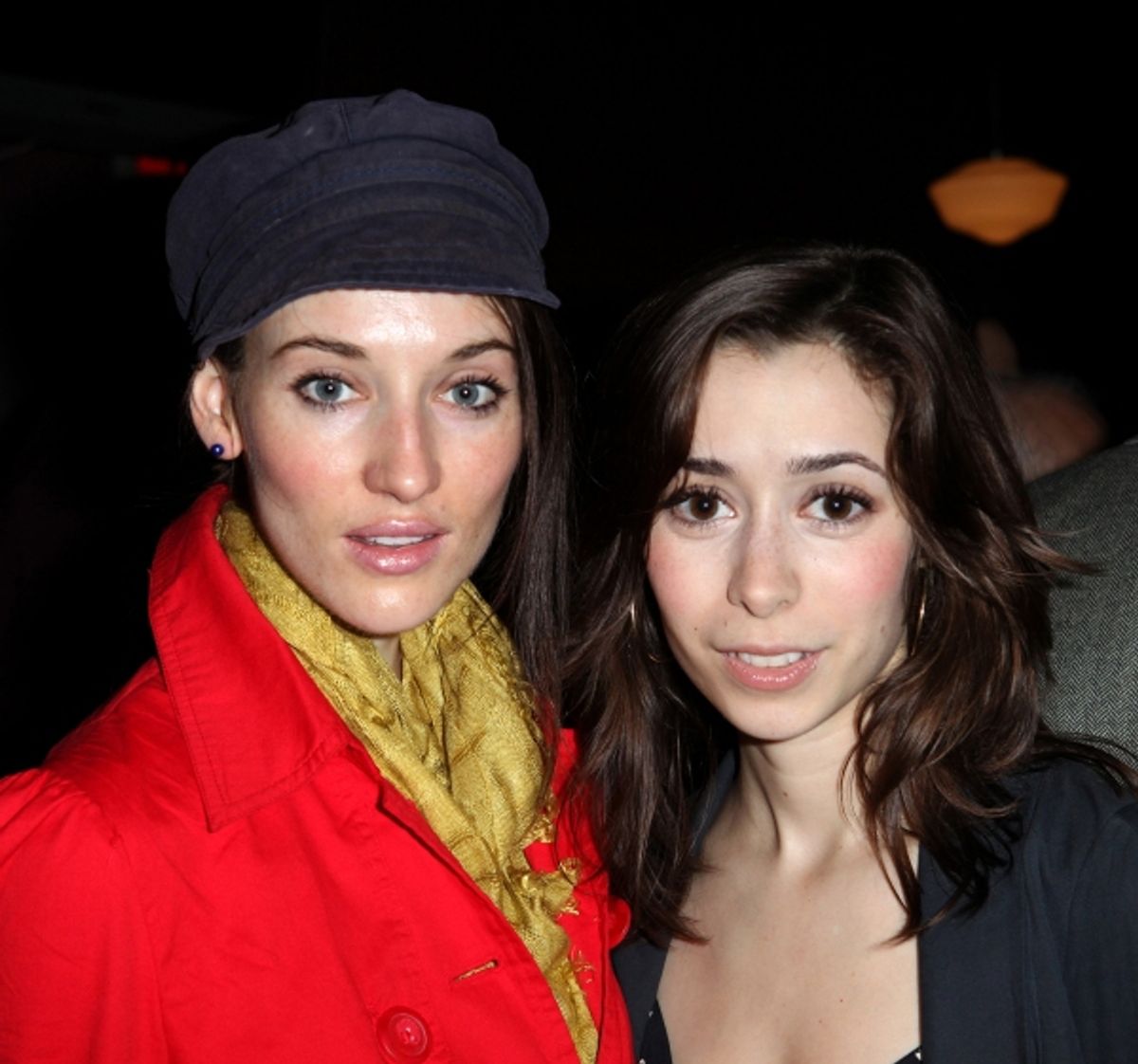 Elizabeth A. Davis & Cristin Milioti  at 