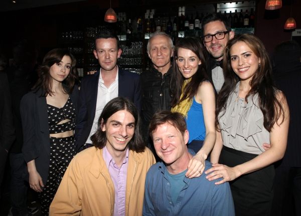 Enda Walsh with The Cast of 'ONCE