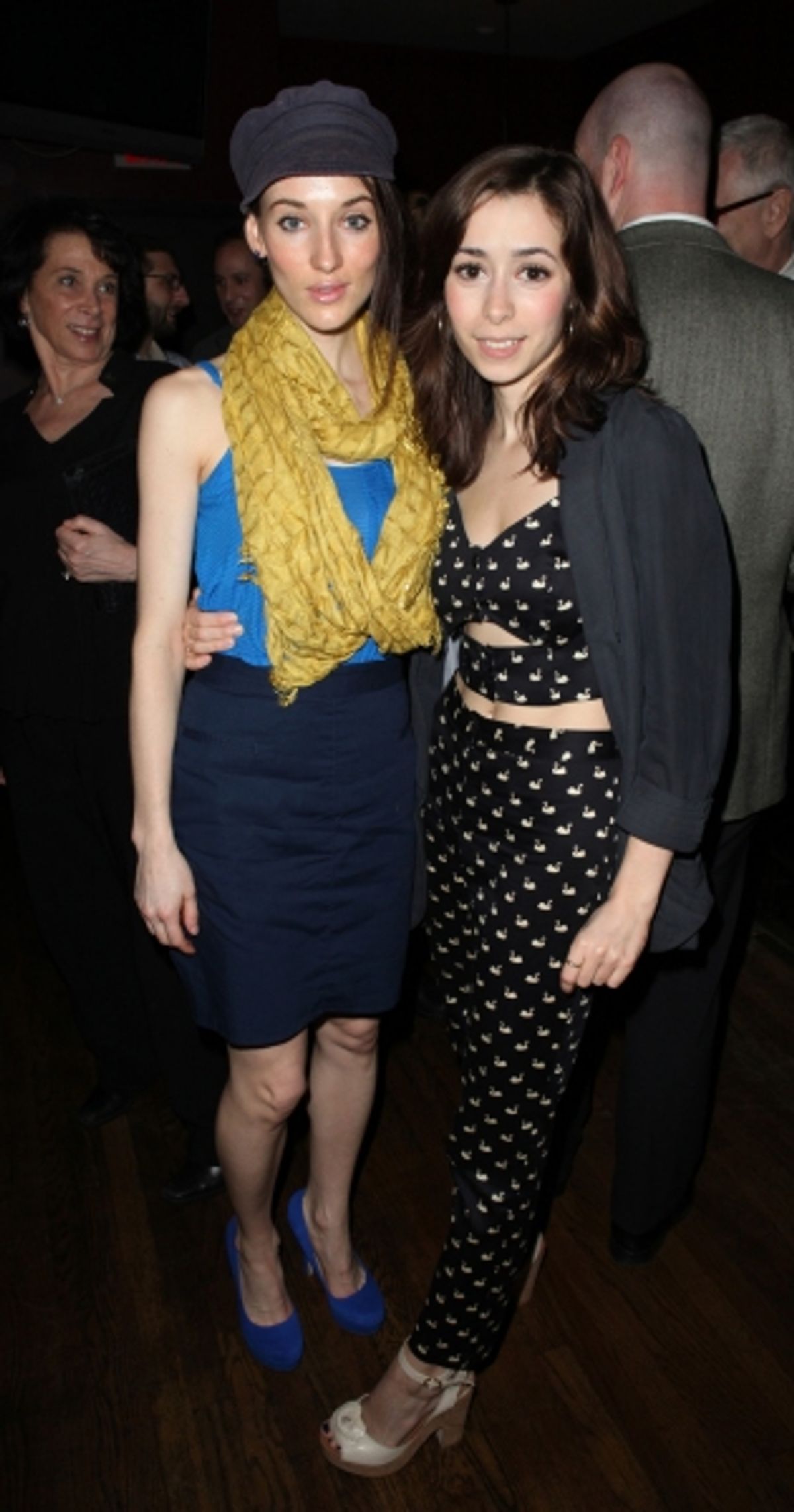 Elizabeth A. Davis & Cristin Milioti  at 