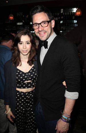 Cristin Milioti & Steve Kazee @ BroadwayWorld Cristin Milioti & Steve Kazee Photo