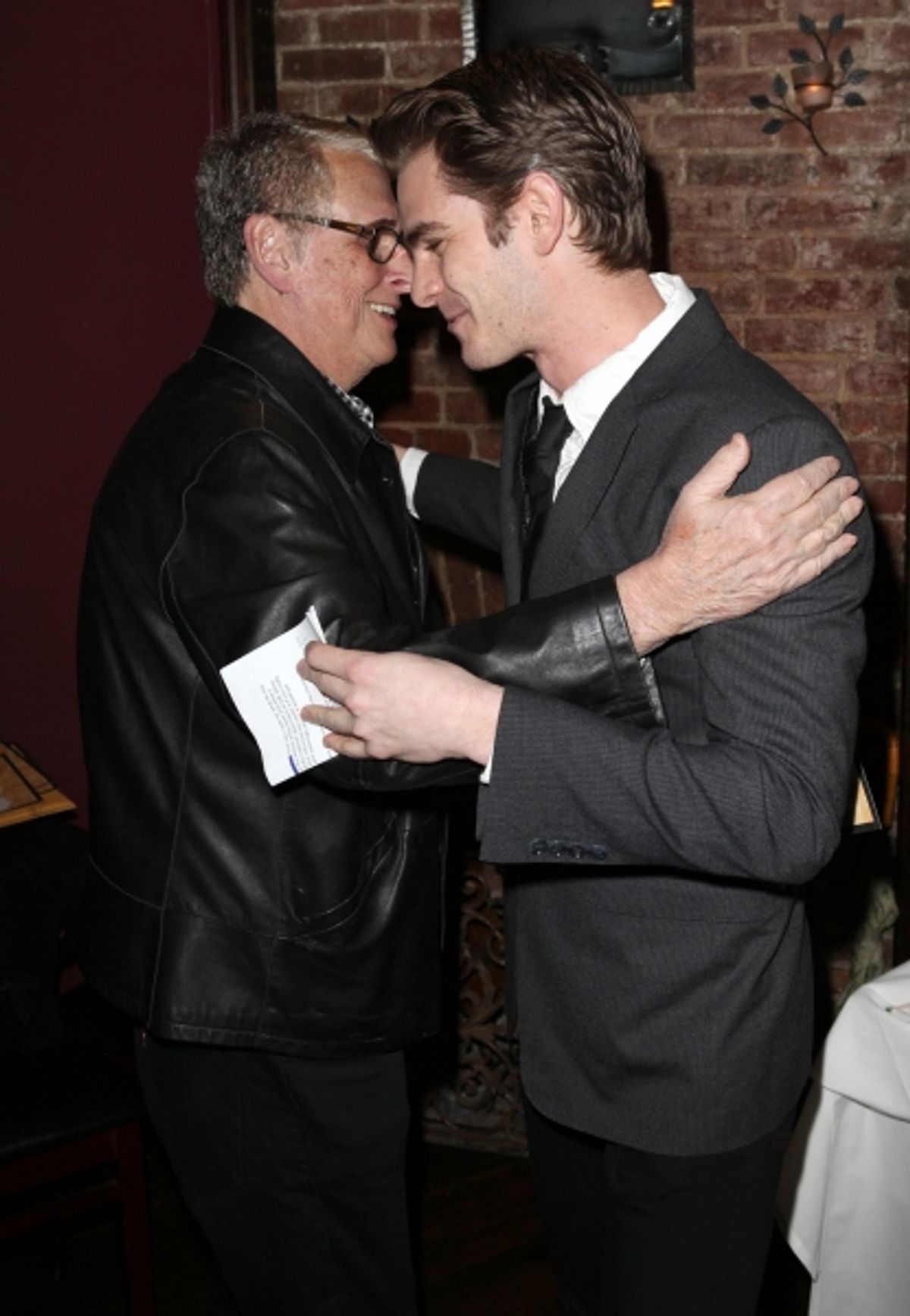 Andrew Garfield & Mike Nichols at 