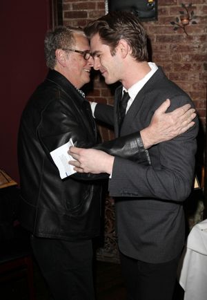 Andrew Garfield & Mike Nichols @ BroadwayWorld Andrew Garfield & Mike Nichols Photo