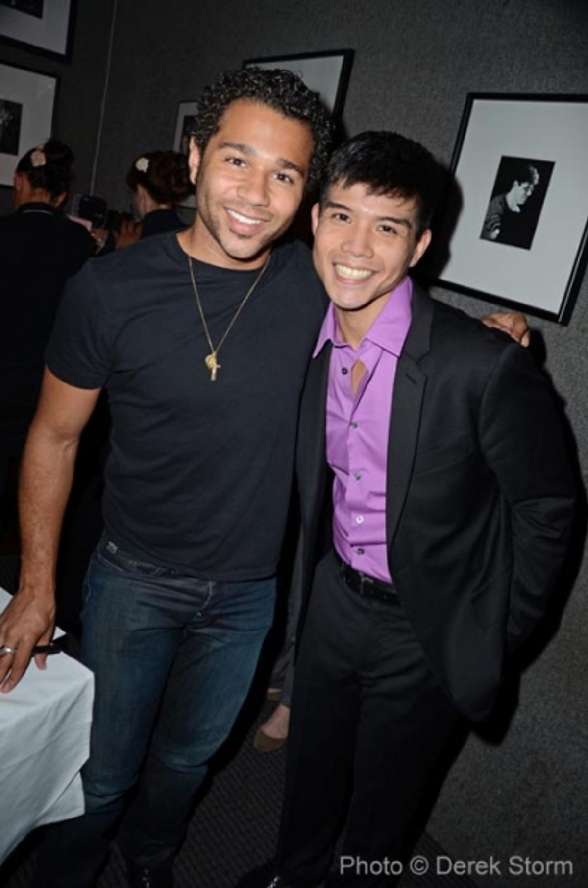Corbin Bleu, Telly Leung at 