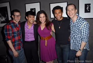 Nick Blaemire, Telly Leung, Lindsey Mendez, Corbin Bleu, Charlie Alterman Photo