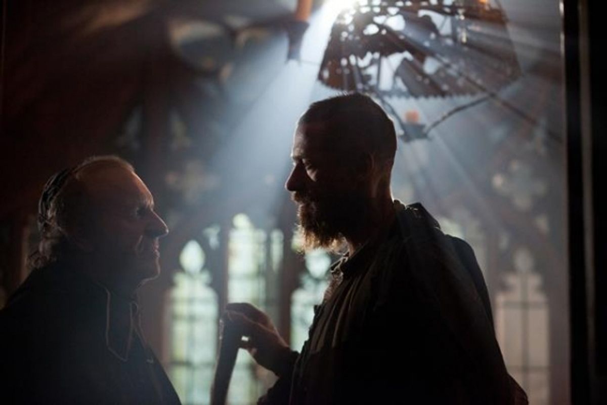 Colm Wilkinson and Hugh Jackman at 