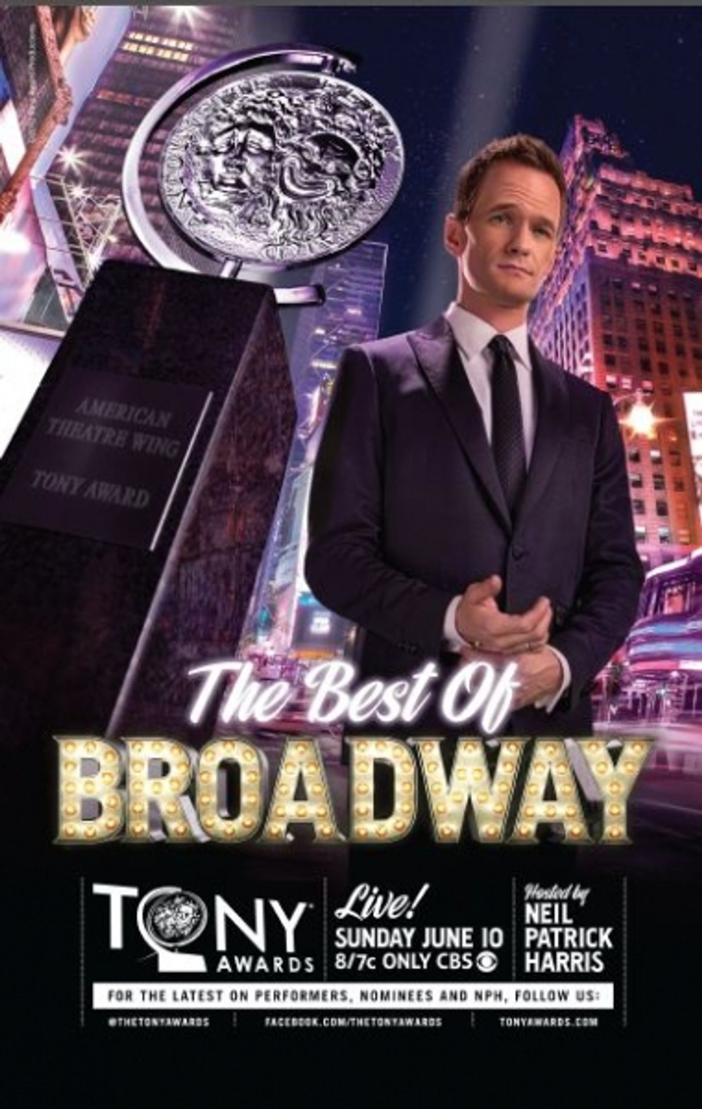 Photo Flash: 2012 Tony Poster Artwork with Neil Patrick Harris Revealed!  Image