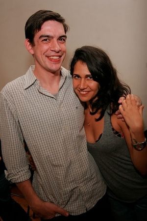 Bobby Moreno and Frances Benhamou Photo