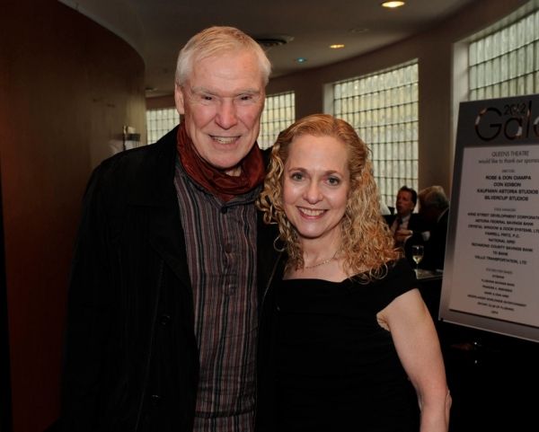 Jacques D'Amboise with Vicki Reiss, Executive Director of the Shubert Foundation Photo