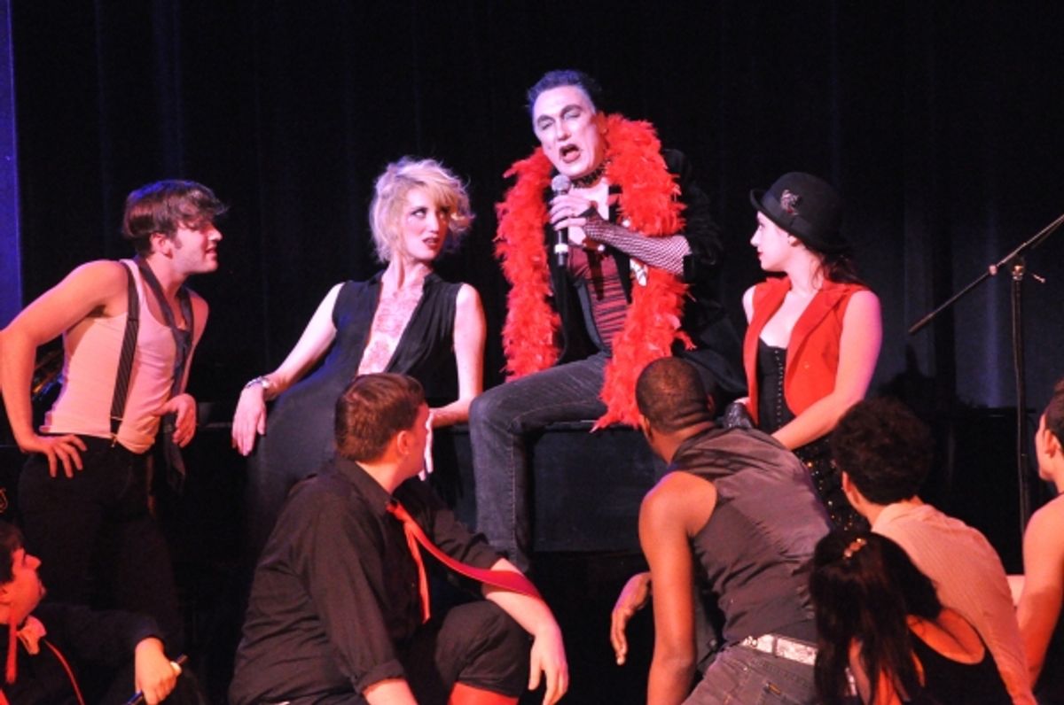 Patrick Page and The Broadway By The Years Chorus at 