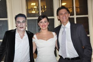 Ashley Brown, Patrick Page and Bob Stillman Photo