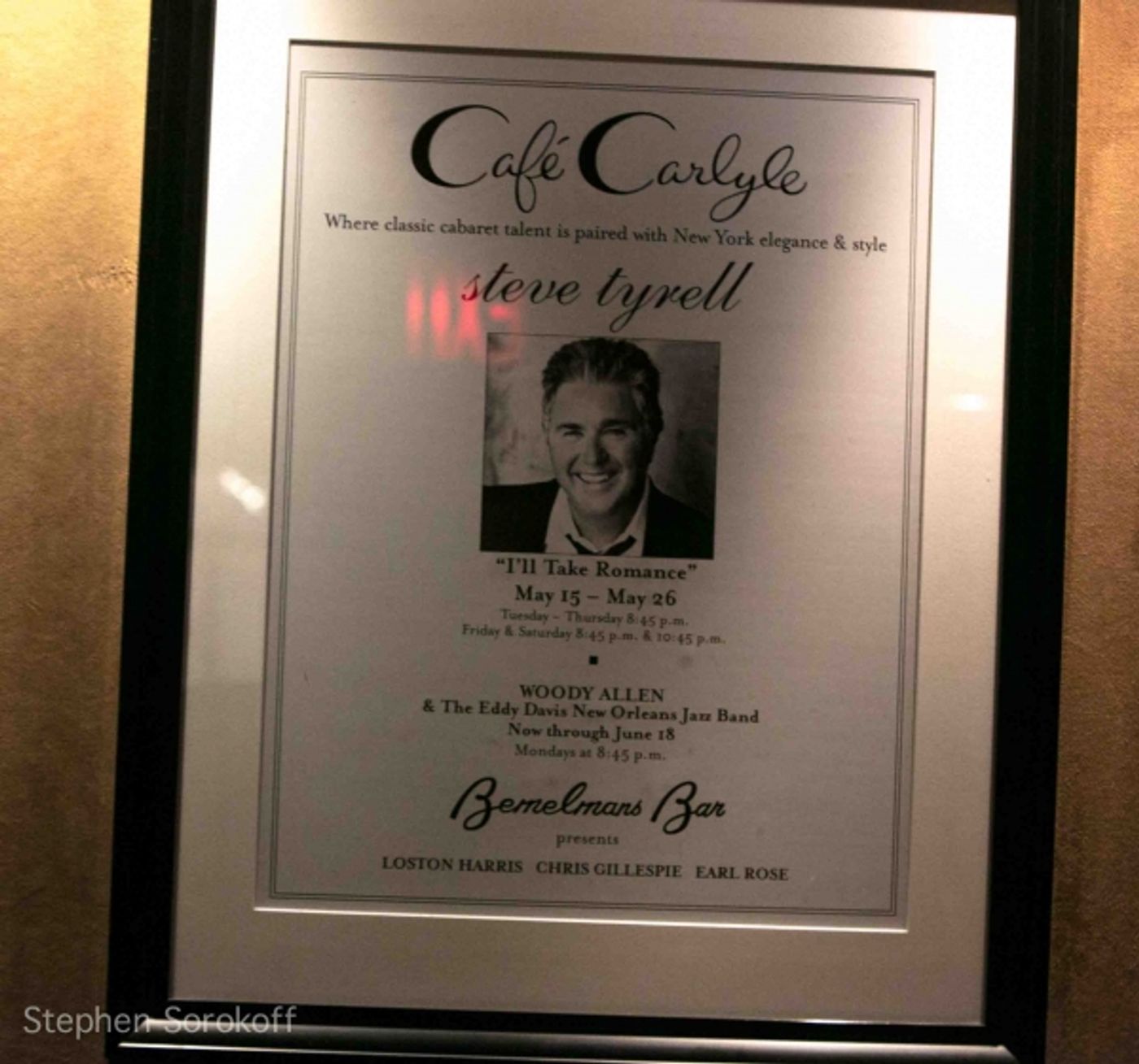 Photo Coverage: Steve Tyrell Brings 'Romance' to the Cafe Carlyle  Image