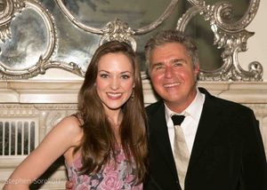 Laura Osnes & Steve Tyrell Photo