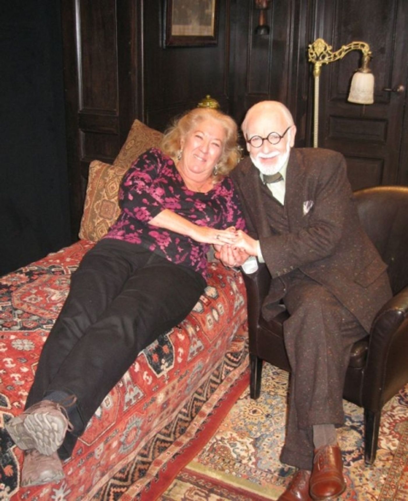 Photo Flash: Moms Stretch Out on Freud's Couch at FREUD'S LAST SESSION, 5/13  Image