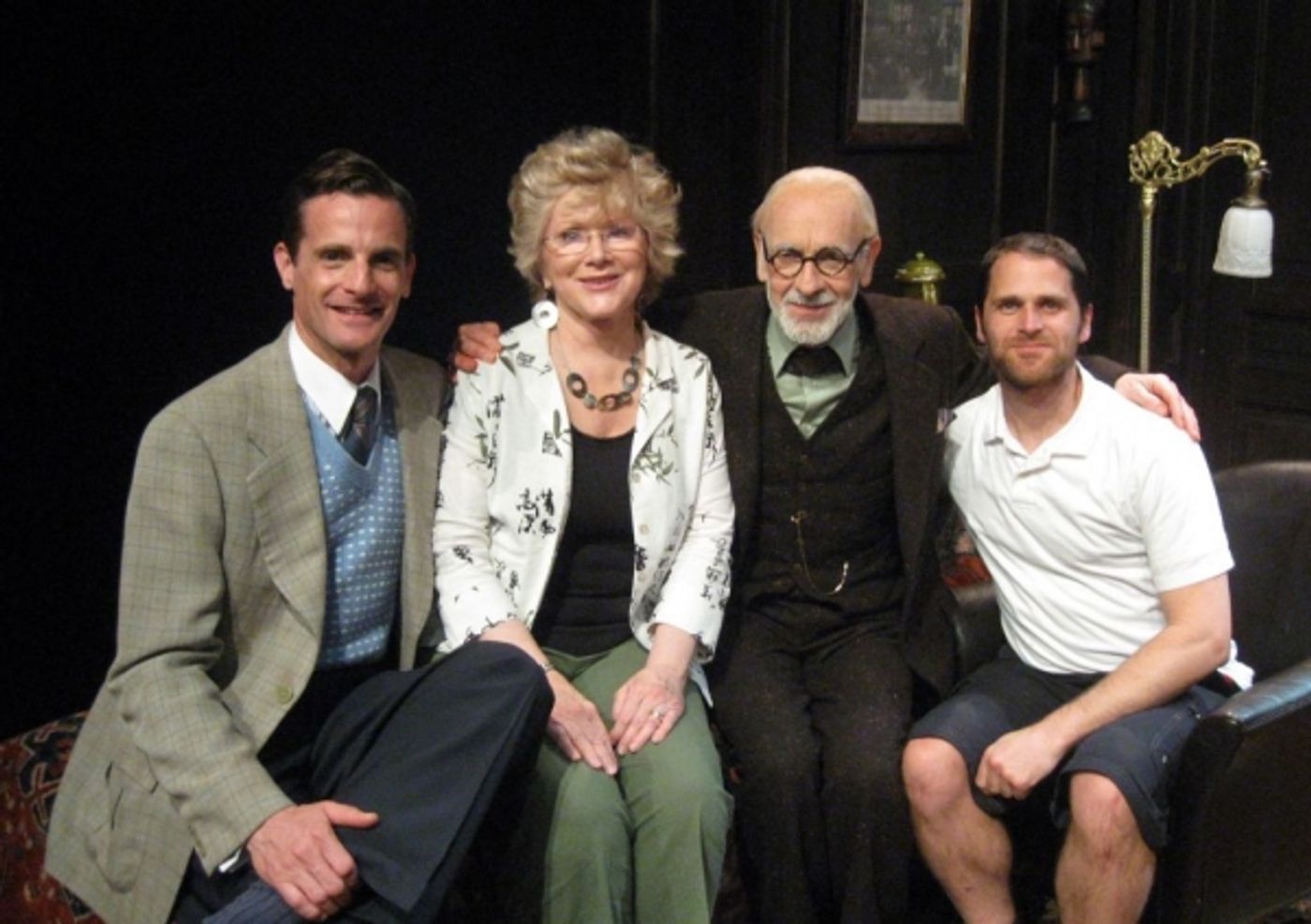 Photo Flash: Moms Stretch Out on Freud's Couch at FREUD'S LAST SESSION, 5/13  Image