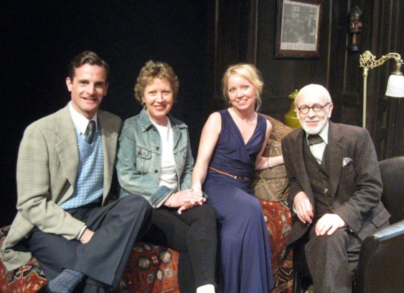 Photo Flash: Moms Stretch Out on Freud's Couch at FREUD'S LAST SESSION, 5/13  Image