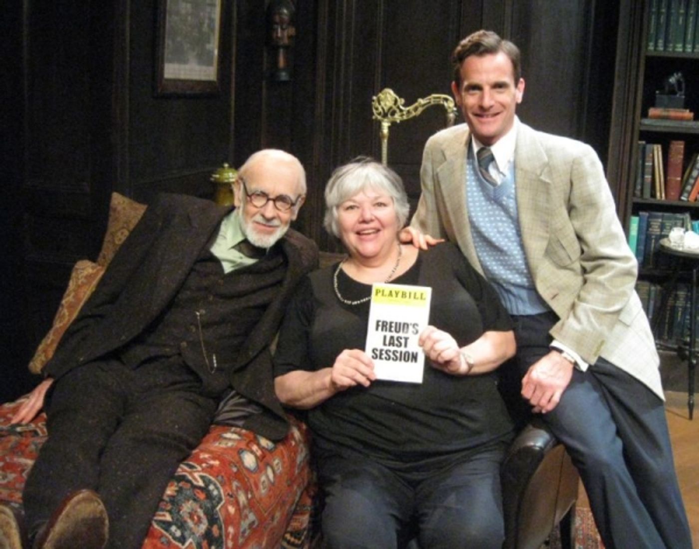 Photo Flash: Moms Stretch Out on Freud's Couch at FREUD'S LAST SESSION, 5/13  Image