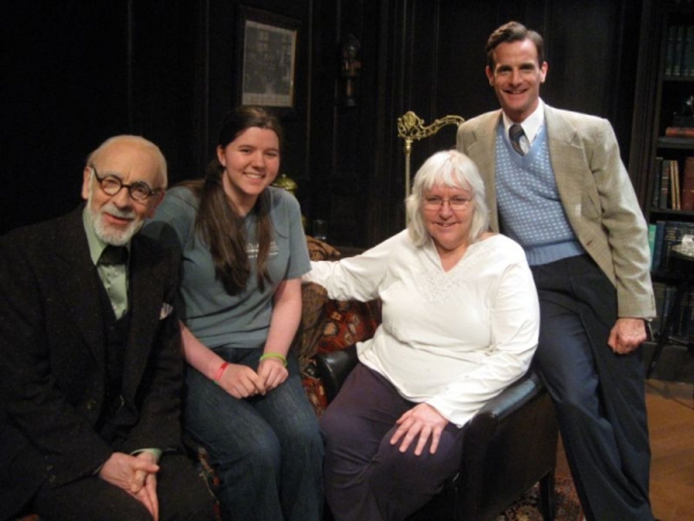 Photo Flash: Moms Stretch Out on Freud's Couch at FREUD'S LAST SESSION, 5/13  Image