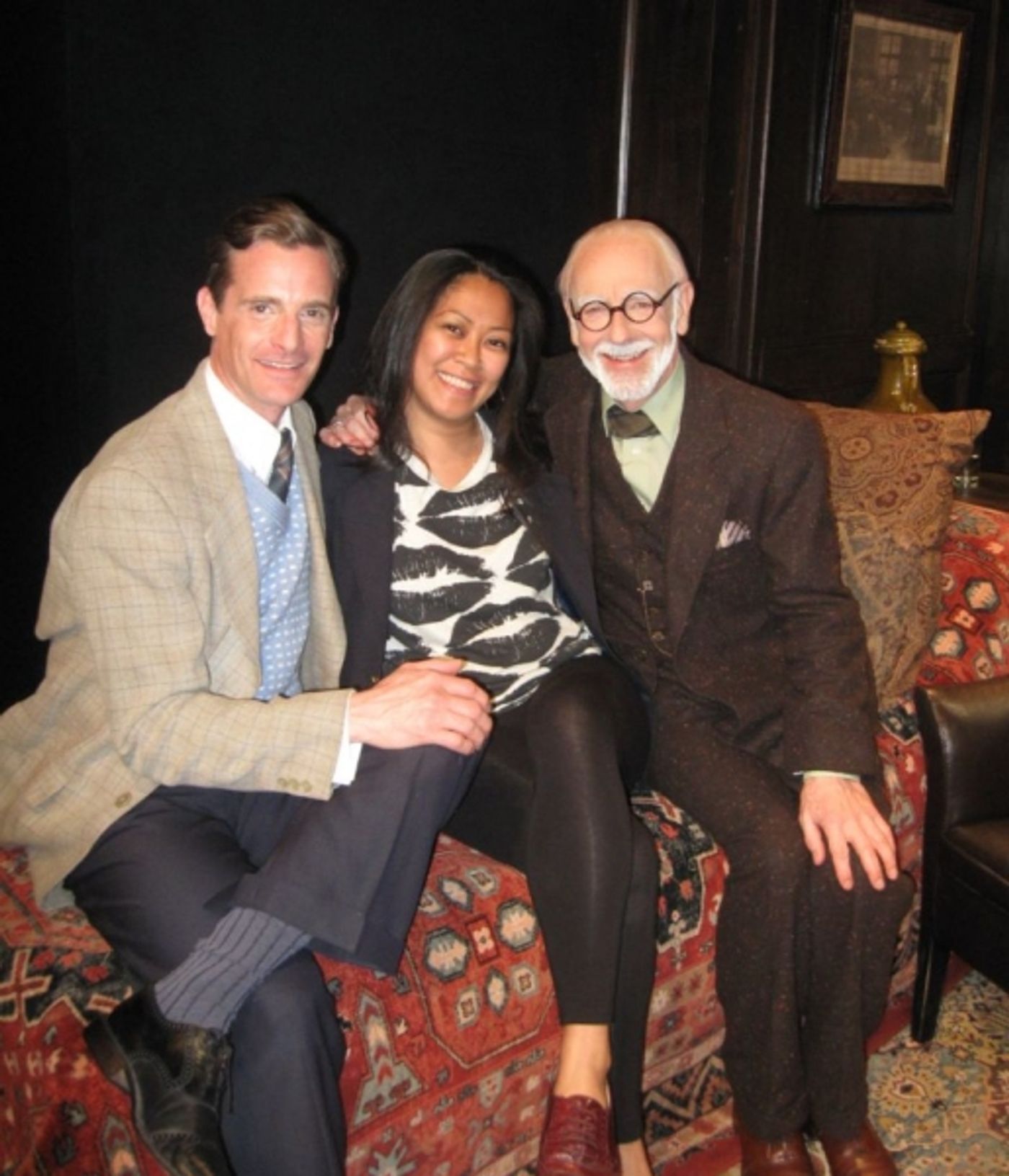 Photo Flash: Moms Stretch Out on Freud's Couch at FREUD'S LAST SESSION, 5/13  Image