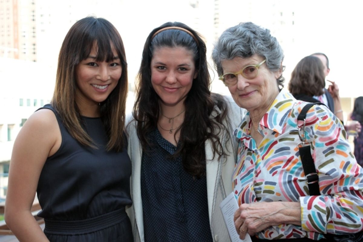 Greta Lee, Zoe Winters, Mary Louise Wilson at 