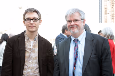 Greg Pierce, Christopher Durang Photo