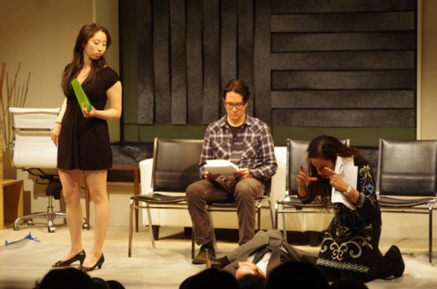 Photo Flash: Asian And...'s RIGHT HERE WRITE NOW at Cherry Lane Theater - Eugene Oh, Diane Phelan, Matt Park & More Photo Flash: Asian And...'s RIGHT HERE WRITE NOW at Cherry Lane Theater - Eugene Oh, Diane Phelan, Matt Park & More Image