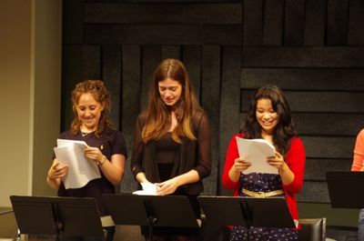 Emily Kratter, Lillian Rodriguez, and Iliana Inocencio Photo