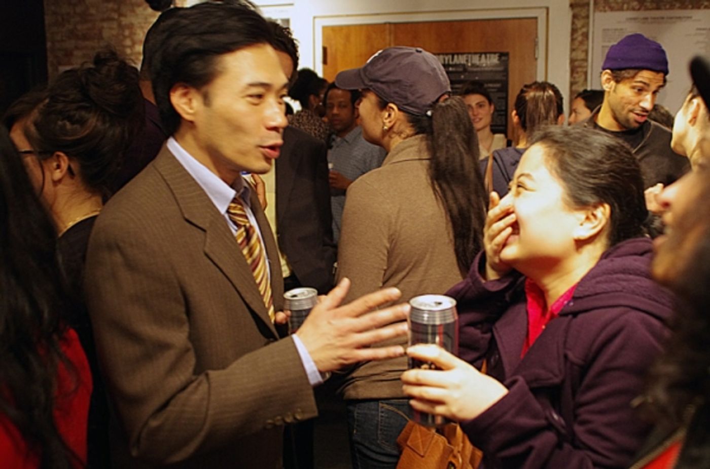 Photo Flash: Asian And...'s RIGHT HERE WRITE NOW at Cherry Lane Theater - Eugene Oh, Diane Phelan, Matt Park & More  Image