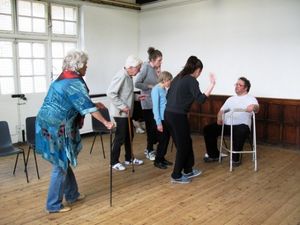 Carola Stewart, Bryan Hands, Julia Voce, Apple Brook, Jennifer Lee, Dan Copeland Photo